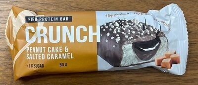 High Protein Bar, Crunchy, Peanut Cake & Salted Caramel