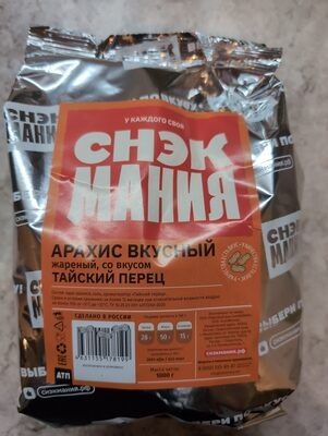 Ядра арахиса жареные со вкусом тайского перца