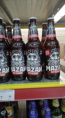 Пиво мазай крепкое 0,5 стекло