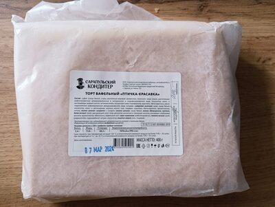 Торт вафельный «Птичка-Красавка»