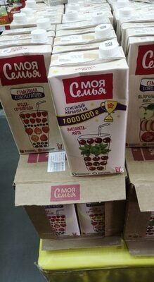 сок моя семья 2 литра вишня