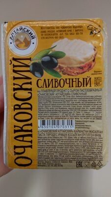 Сыр плавленый Очаковский алтайский сливочный