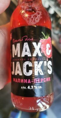 Max Jack's малина персик 4,7%