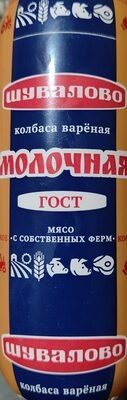 Колбаса варёная молочная