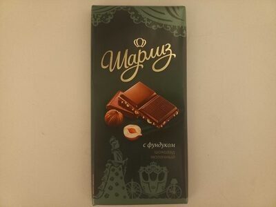 Шоколад молочный с фундуком
