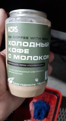 холодный кофе с молоком