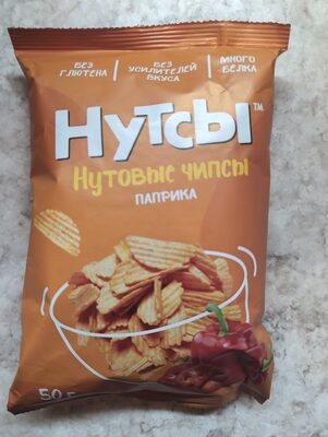 Нутсы Нутовык чипсы Паприка
