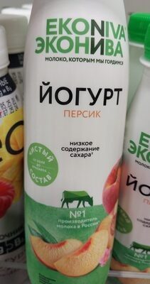 Йогурт Эконива персик
