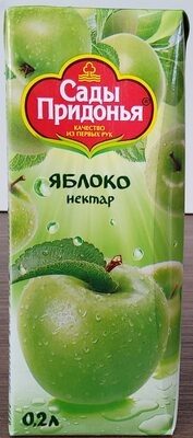 Нектар яблочный осветлённый для детского питания