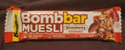 Батончик мысли Bombbar клубника