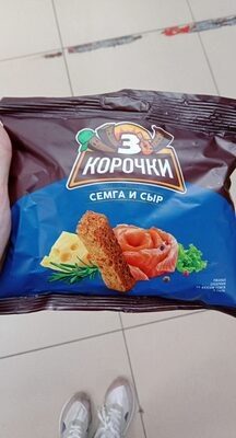 3 корочки сёмга сыр