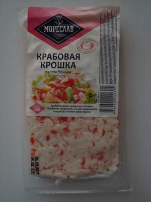 Крабовая крошка охлаждённая (имитация)
