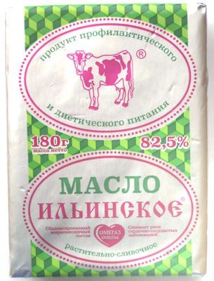 Масло Ильинское растительно сливочное