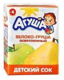 Сок Агуша Первая ложка