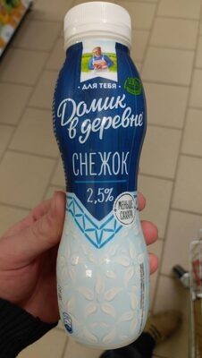 Продукт кисломолочный Домик в деревне сладкий снежок