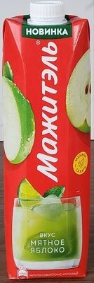 Напиток сывороточно-молочный вкус Мятное Яблоко