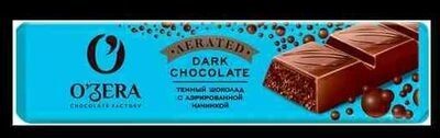 Темный шоколад с аэрированной навинкой