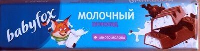 Молочный шоколад Babyfox