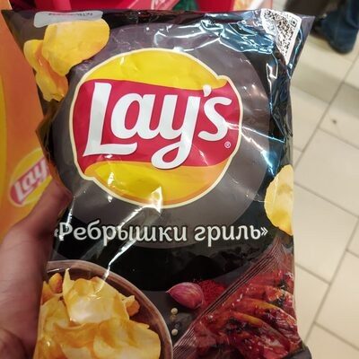 Чипсы Lay's Ребрышки грилль