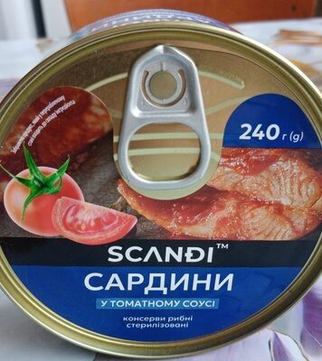 Сардина в томатном соусе