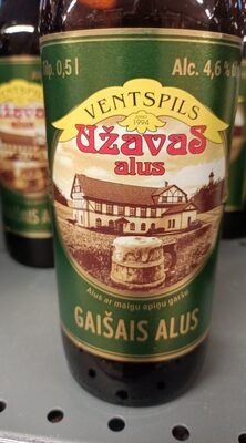 Užavas gaišais alus