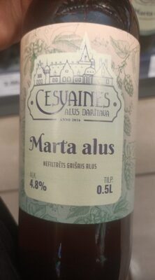 Martā alus