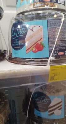 торт клубника со сливками