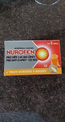 Nurofen pro děti čípky 125 mg