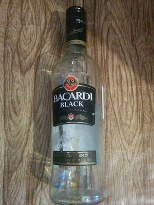 Bacardi black original rum