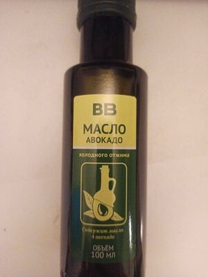 Масло авокадо нерафинированное