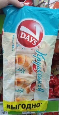 Круассан 7DAYS 3+1 260г Асс