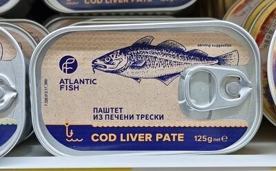 КОД ЛИВЕР ПАШТЕТ ИЗ ПЕЧЕНИ ТРЕСКИ