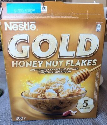 Gold honey nutflakes