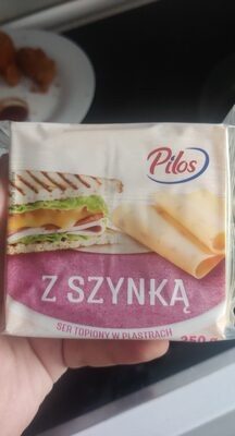 Сыр тостовый с ветчиной Pilos