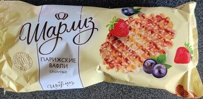 Парижские вафли сахарные