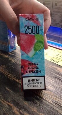 Chillax мятная жвачка с арбузом