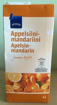 Appelsiini-mandarine juoma