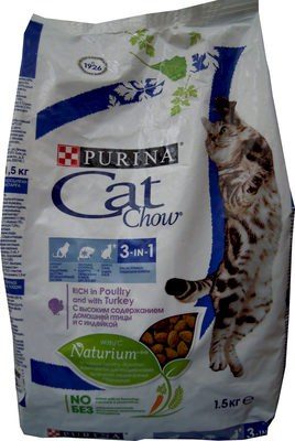 Cat Chow 3-in-1