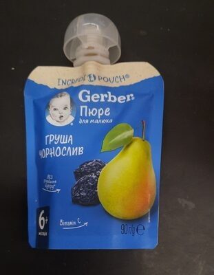 пюре груша-чорнослив