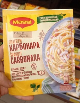 фикс маги спагети карбонара 0878