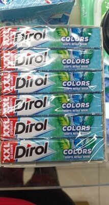 Dirol colors ассорти мятных вкусов