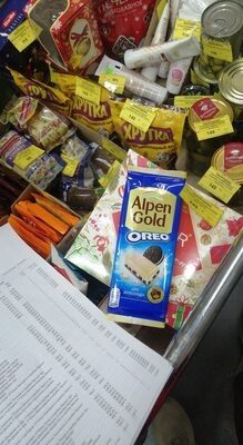 альпен голд орео два шоколада