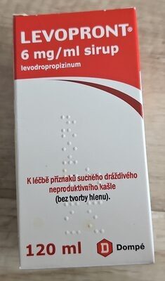 Levopront sirup 6 mg