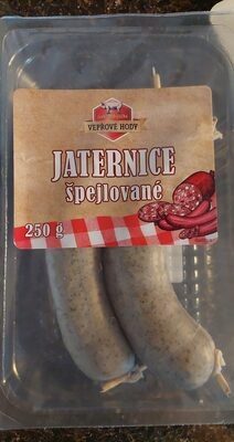 Jaternice špejlované