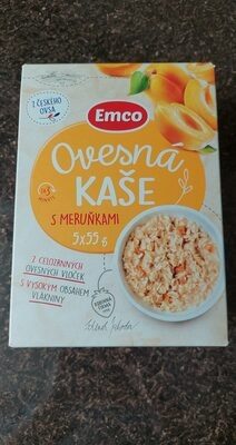 Ovesná kaše s meruňkami