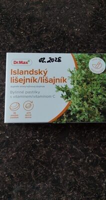 Islandský lišejník
