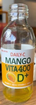 Обогащённый витамином D безалкогольный негазированный напиток «DAILY C MANGO 400D»