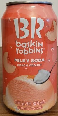 Milky Soda Peach Yogurt