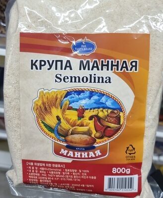 semolina манка