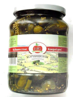 Корнишоны маринованные